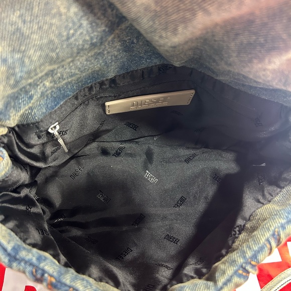 Diesel Quilted Denim Shoulder Bag (medium) - Picture 3 of 4